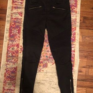 American Eagle moto jeggings